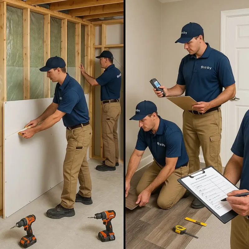 Repairs and Reconstruction process in Woodcliff Lake, NJ